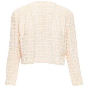 Chanel cotton tweed cropped jacket